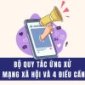 BỘ QUY TẮC ỨNG XỬ TRÊN MẠNG XÃ HỘI