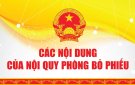 Các nội dung của nội quy phòng bỏ phiếu được quy định như thế nào?