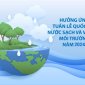 HƯỞNG ỨNG TUẦN LỄ QUỐC GIA NƯỚC SẠCH VÀ VỆ SINH MÔI TRƯỜNG NĂM 2024